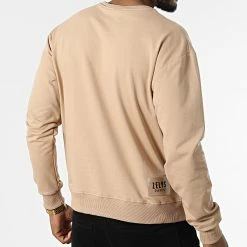 Bon marché 😉 Sweat Crewneck Leo Beige de Zelys Paris 👍 -Zelys Paris Soldes Boutique zelys paris 309904 LEO BEIGE 20220322T151832 04