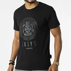 Top 10 🔔 Tee 👚 Shirt A Strass Osti Noir de Zelys Paris ✨