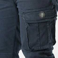 Le moins cher 🔔 Pantalon Cargo Ivik Bleu Marine de Zelys Paris 💯 7 Le moins cher 🔔 Pantalon Cargo Ivik Bleu Marine de Zelys Paris 💯 -Zelys Paris Soldes Boutique zelys paris 309928 VIK NAVY 20220408T110419 02