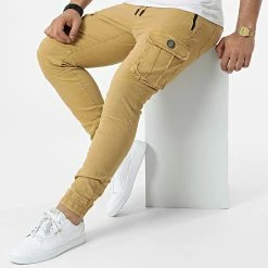 Nouveau 🤩 Pantalon Cargo Ivik Camel de Zelys Paris 🔥 -Zelys Paris Soldes Boutique zelys paris 309930 VIK CAMEL 20220318T161455 03