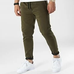 Bon marché 🤩 Pantalon Monza Vert Kaki de Zelys Paris 🌟