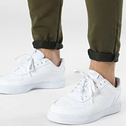 Bon marché 🤩 Pantalon Monza Vert Kaki de Zelys Paris 🌟 -Zelys Paris Soldes Boutique zelys paris 312762 MONZA KHAKI 20220401T152938 03