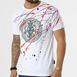 Promo 💯 Tee 👚 Shirt Gamos Blanc Réfléchissant Iridescent de Zelys Paris 😍
