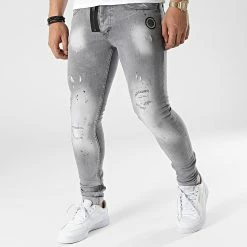 Offres 🛒 Jean Skinny Iramires Gris de Zelys Paris 👍