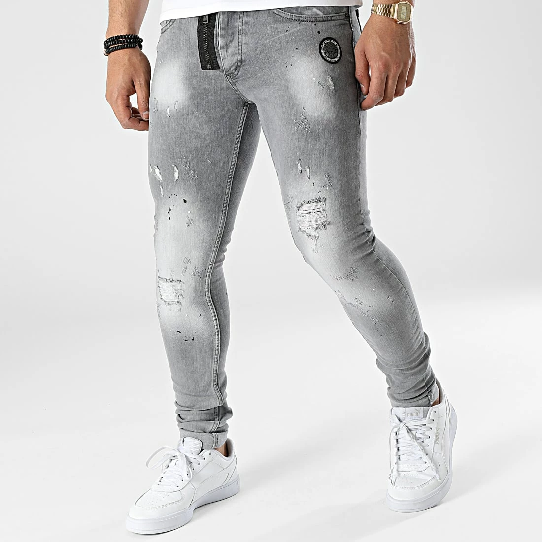 Offres 🛒 Jean Skinny Iramires Gris de Zelys Paris 👍 3 Offres 🛒 Jean Skinny Iramires Gris de Zelys Paris 👍