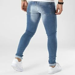 Top 10 🔔 Jean Skinny Ismo Bleu Denim de Zelys Paris 😉 -Zelys Paris Soldes Boutique zelys paris 315271 SMO BLUE 20220415T160720 04
