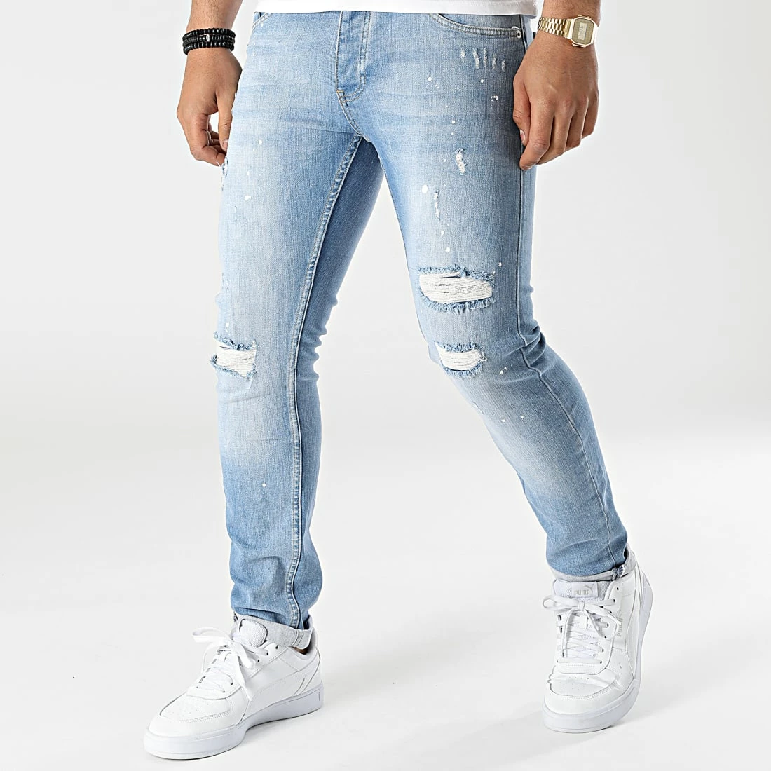 Nouveau 😀 Jean Slim Sland Bleu Denim de Zelys Paris 😍 3 Nouveau 😀 Jean Slim Sland Bleu Denim de Zelys Paris 😍