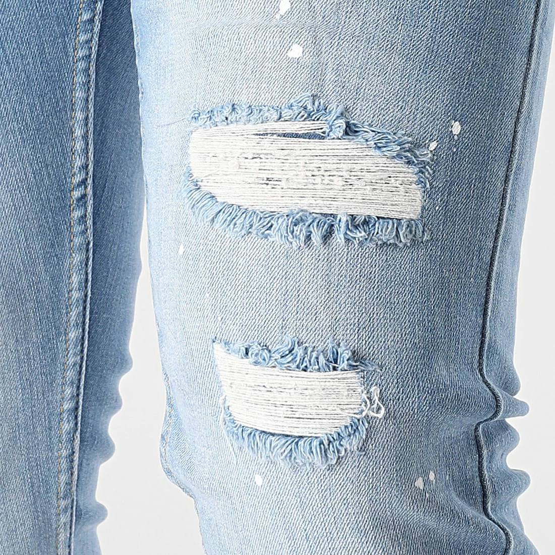 Nouveau 😀 Jean Slim Sland Bleu Denim de Zelys Paris 😍 4 Nouveau 😀 Jean Slim Sland Bleu Denim de Zelys Paris 😍 – Image 2