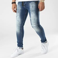 Nouveau ✔️ Jean Skinny Ijora Bleu Denim de Zelys Paris ✨