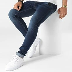 Meilleur prix 🥰 Jean Skinny Pna Bleu Brut de Zelys Paris 🥰 -Zelys Paris Soldes Boutique zelys paris 315287 PNA BLUE 20220420T145042 03