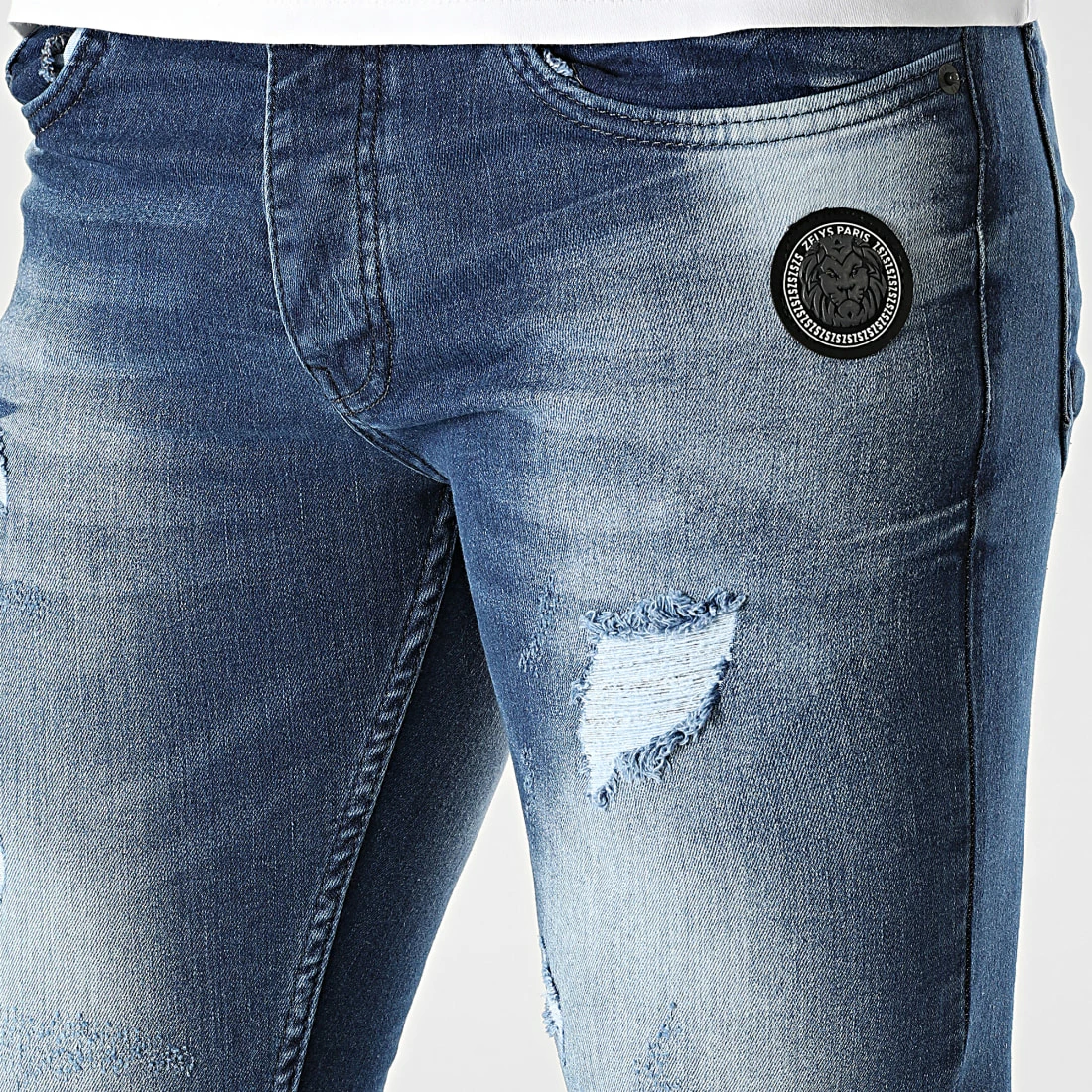 Offres 🌟 Jean Skinny Irlande Bleu Denim de Zelys Paris 👍 4 Offres 🌟 Jean Skinny Irlande Bleu Denim de Zelys Paris 👍 – Image 2