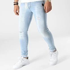 Acheter 💯 Jean Skinny Sco Bleu Denim de Zelys Paris 🔔