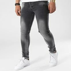 De gros 👏 Jean Skinny Iliners Gris Anthracite de Zelys Paris ⭐