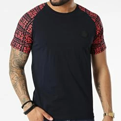 De gros ✨ Tee 👕 Shirt Paredes Bleu Marine de Zelys Paris ❤️