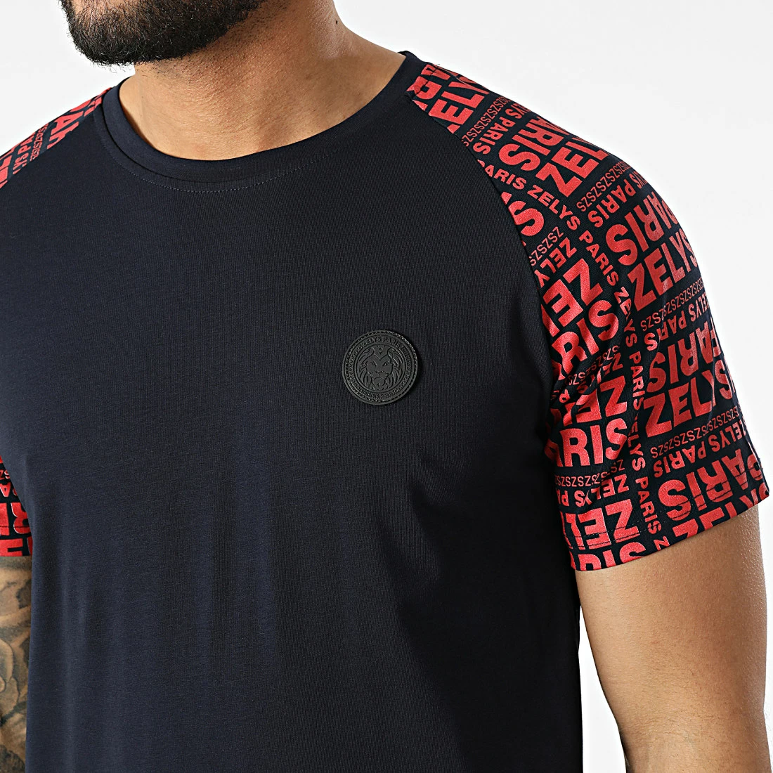 De gros ✨ Tee 👕 Shirt Paredes Bleu Marine de Zelys Paris ❤️ 4 De gros ✨ Tee 👕 Shirt Paredes Bleu Marine de Zelys Paris ❤️ – Image 2