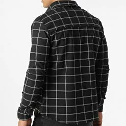 Sortie 👏 Chemise Manches Longues A Carreaux Abos Noir de Zelys Paris ✔️ -Zelys Paris Soldes Boutique zelys paris 320240 ABOS BLACK WHITE 20220523T160026 04