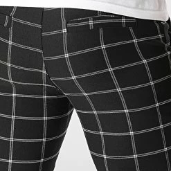 Grosses soldes 👏 Pantalon A Carreaux Ibos Noir Blanc de Zelys Paris 😍 -Zelys Paris Soldes Boutique zelys paris 320255 IBOS BLACK WHITE 20220519T155157 02