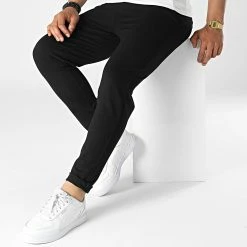 Grosses soldes ⭐ Pantalon Chino Italk Noir de Zelys Paris 💯 -Zelys Paris Soldes Boutique zelys paris 320256 ITALK BLACK 20220519T155126 03