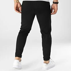 Grosses soldes ⭐ Pantalon Chino Italk Noir de Zelys Paris 💯 -Zelys Paris Soldes Boutique zelys paris 320256 ITALK BLACK 20220519T155127 04