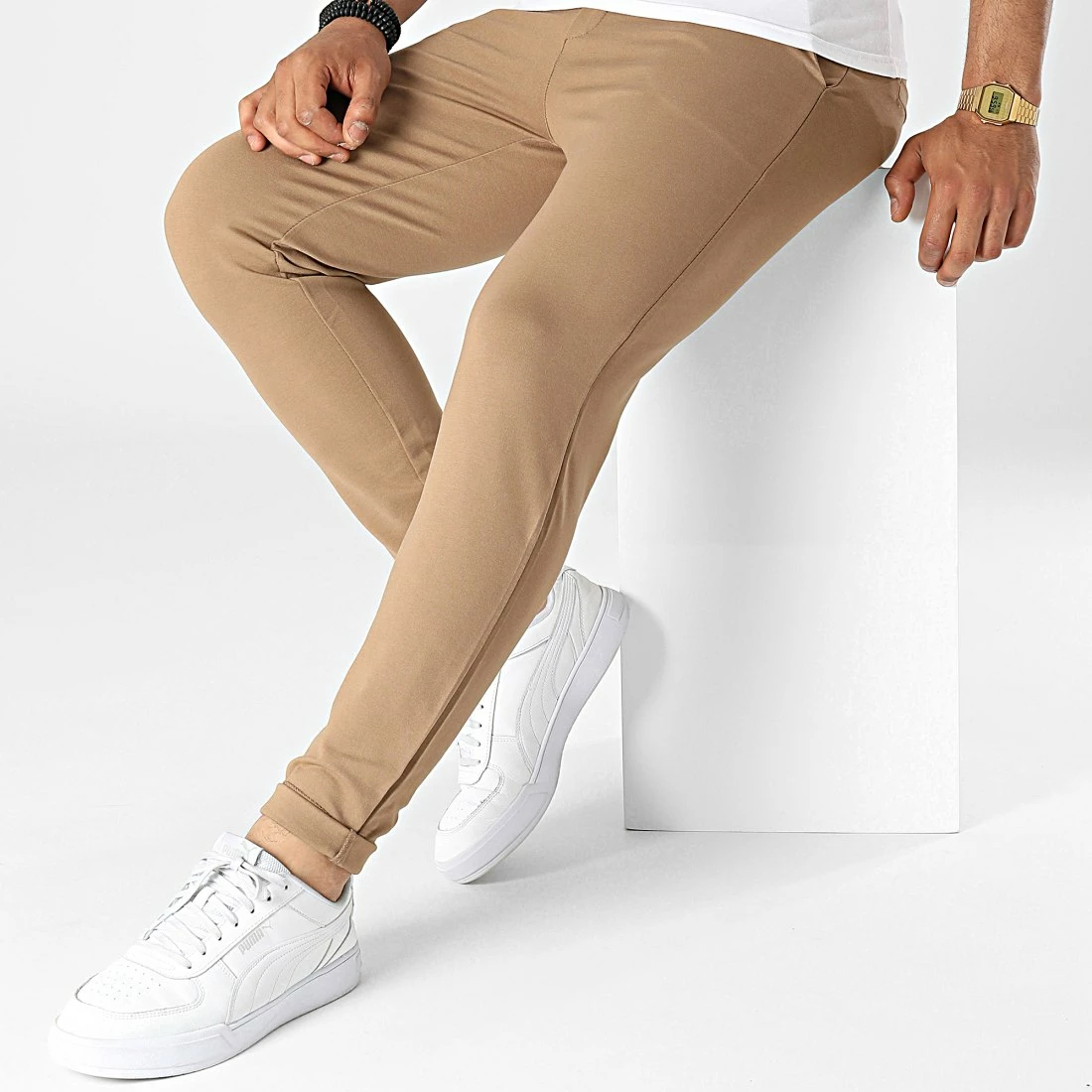 Meilleure affaire 🛒 Pantalon Chino Italk Camel de Zelys Paris 🔔 5 Meilleure affaire 🛒 Pantalon Chino Italk Camel de Zelys Paris 🔔 – Image 3