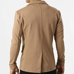 Top 10 👍 Veste Blazer Etalk Camel de Zelys Paris 🤩 -Zelys Paris Soldes Boutique zelys paris 320286 ETALK CAMEL 20220523T155903 04