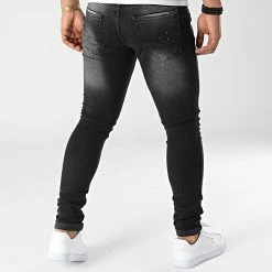 De gros 🔔 Jean Skinny Ilkay Noir de Zelys Paris 🥰 -Zelys Paris Soldes Boutique zelys paris 320308 LKAY BLACK 20220523T160106 04