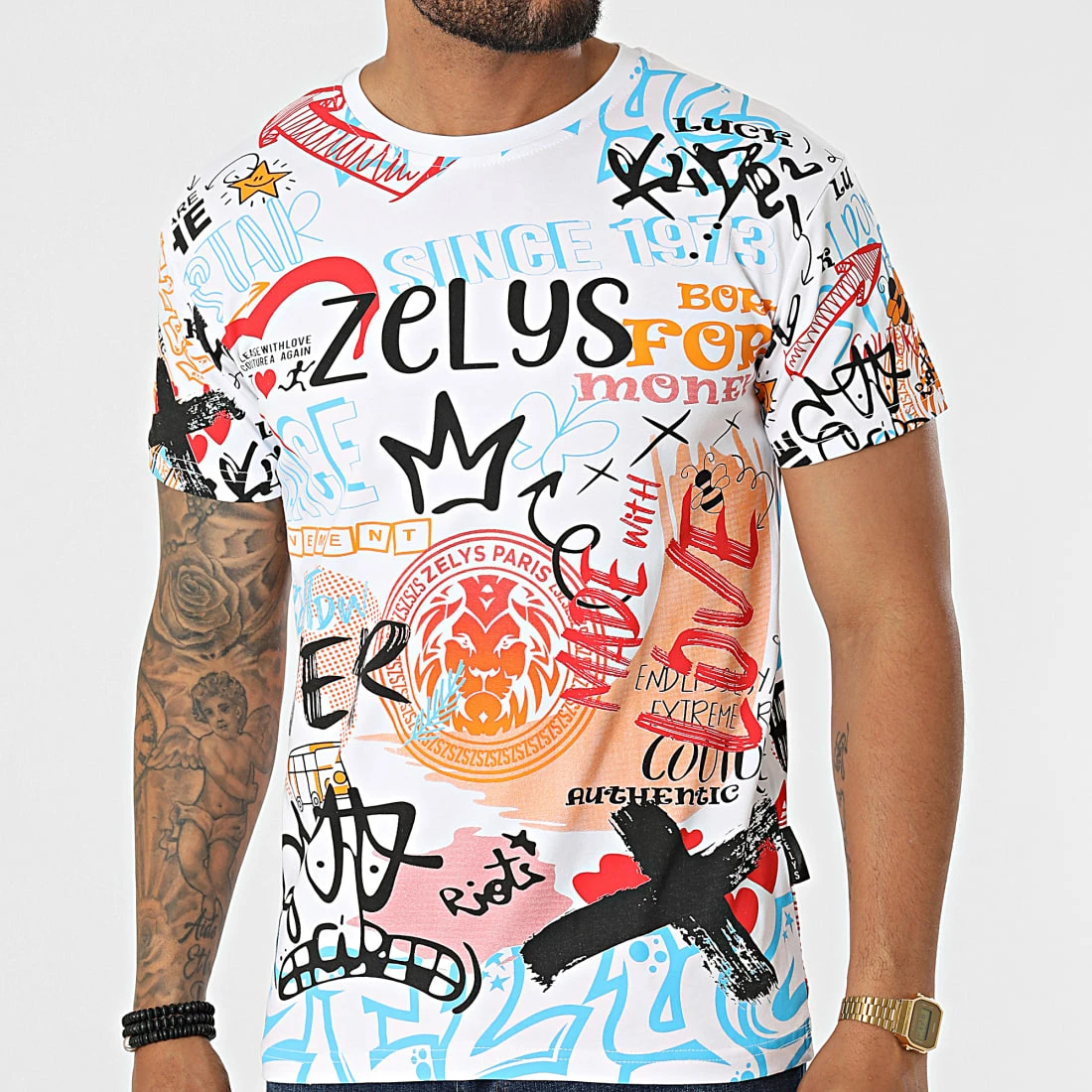 Meilleure vente ✔️ Tee 👚 Shirt Friend Blanc de Zelys Paris 👍 5 Meilleure vente ✔️ Tee 👚 Shirt Friend Blanc de Zelys Paris 👍 – Image 3