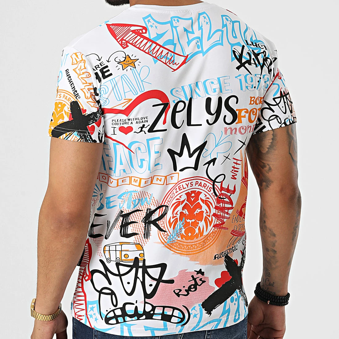 Meilleure vente ✔️ Tee 👚 Shirt Friend Blanc de Zelys Paris 👍 6 Meilleure vente ✔️ Tee 👚 Shirt Friend Blanc de Zelys Paris 👍 – Image 4