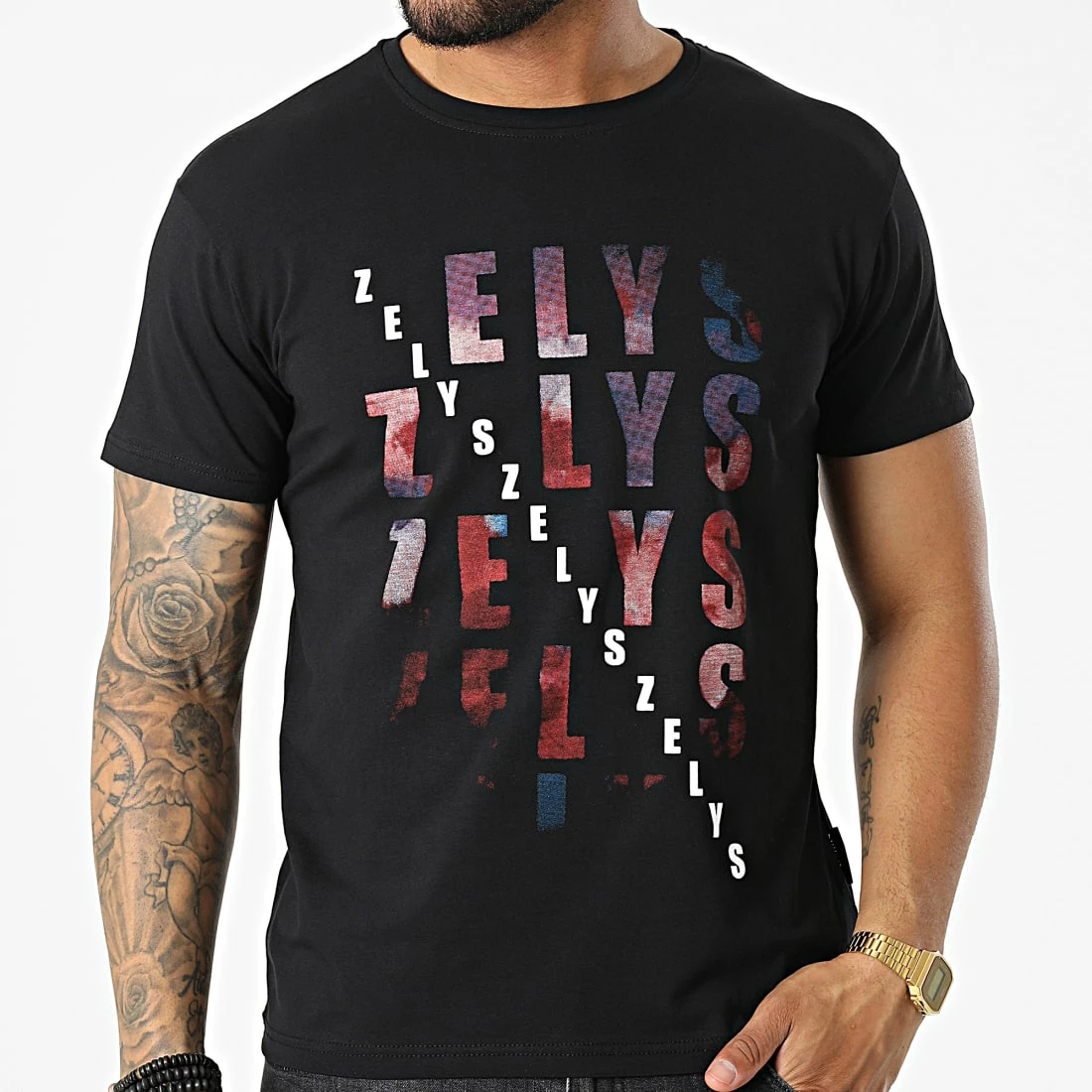 Budget 😍 Tee 👚 Shirt Press Noir de Zelys Paris 👍 5 Budget 😍 Tee 👚 Shirt Press Noir de Zelys Paris 👍 – Image 3