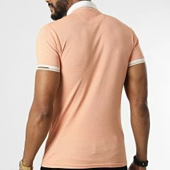 Remise 🤩 Polo Manches Courtes Orosa Corail de Zelys Paris ✔️ -Zelys Paris Soldes Boutique zelys paris 324429 OROSA ORANGE SLUB 20220620T160642 04