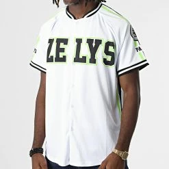 Tout neuf 😀 Tee 👚 Shirt ⚾ Baseball A Bandes Joel Blanc de Zelys Paris 👍 -Zelys Paris Soldes Boutique zelys paris 326277 JOEL WHITE 20220701T150120 04