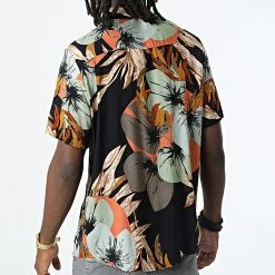 Sortie 🎉 Chemise Manches Courtes Floral Pablo Bleu Marine de Zelys Paris 🔥 -Zelys Paris Soldes Boutique zelys paris 326284 PABLO BLEU MARINE 20220701T144803 04