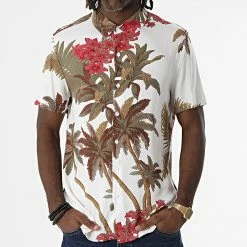 Les meilleures critiques de 🛒 Chemise Manches Courtes Floral Lex Blanc de Zelys Paris 🎁