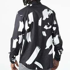 De gros 🤩 Chemise Manches Longues Ntonie Noir de Zelys Paris 👍 -Zelys Paris Soldes Boutique zelys paris 326287 NTONIE NOIR 20220701T144929 04