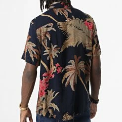 Acheter 🔥 Chemise Manches Courtes Floral Lex Bleu Marine de Zelys Paris 🛒 -Zelys Paris Soldes Boutique zelys paris 326288 LEX BLEU MARINE 20220707T155425 04