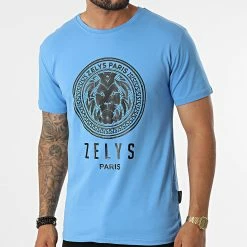 Bon marché 🥰 Tee 👚 Shirt Sti Bleu Clair de Zelys Paris ⭐ 8 Bon marché 🥰 Tee 👚 Shirt Sti Bleu Clair de Zelys Paris ⭐ -Zelys Paris Soldes Boutique zelys paris 332363 STI BLUE 20220812T142327 03