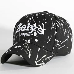 Vente flash 😀 Casquette Coco Noir Blanc de Zelys Paris 😉
