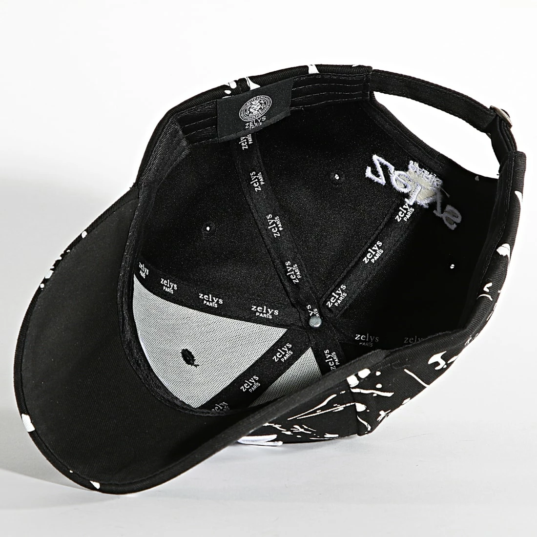 Vente flash 😀 Casquette Coco Noir Blanc de Zelys Paris 😉 5 Vente flash 😀 Casquette Coco Noir Blanc de Zelys Paris 😉 – Image 4