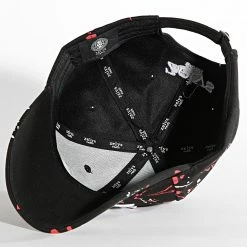 Budget 👍 Casquette Coco Noir Blanc Rouge de Zelys Paris 🥰 -Zelys Paris Soldes Boutique zelys paris 332427 COCO NOIR BLANC ROUGE 20220830T120809 04