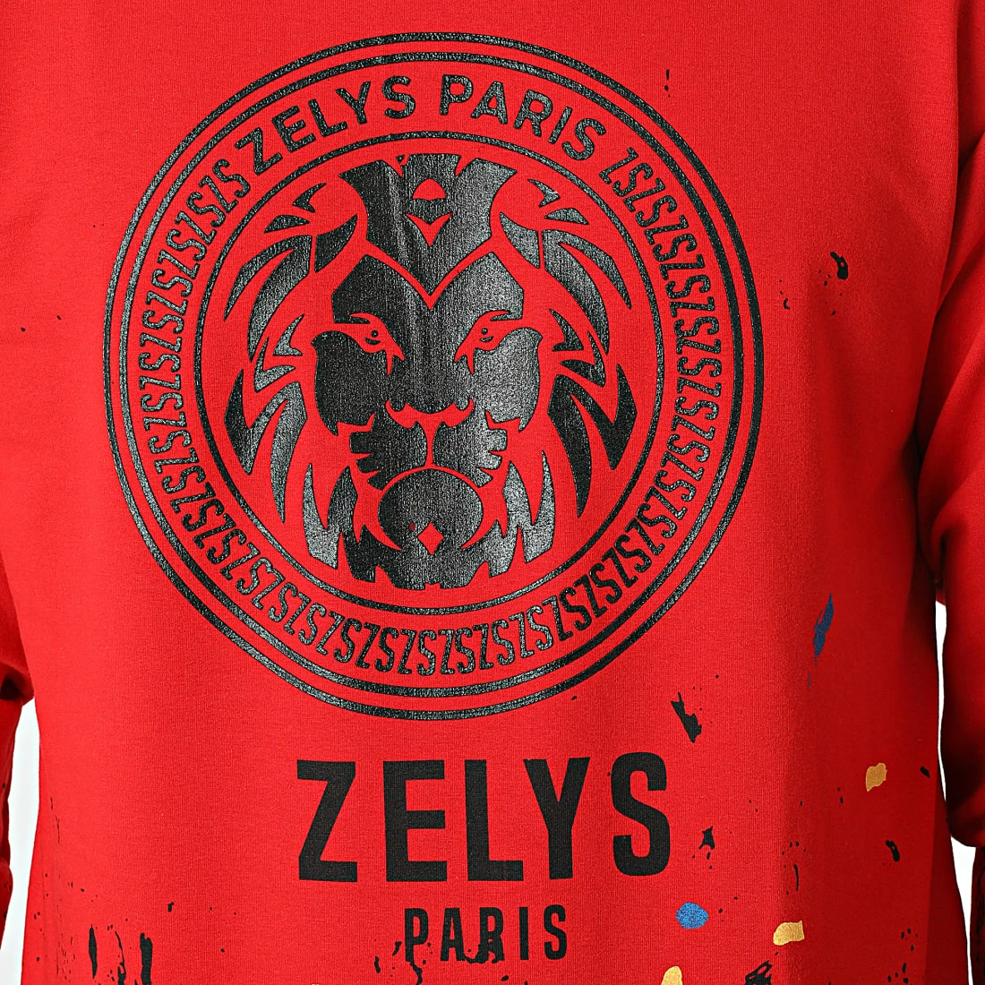 Coupon 🎁 Sweat Crewneck Tek Rouge de Zelys Paris 🔔 4 Coupon 🎁 Sweat Crewneck Tek Rouge de Zelys Paris 🔔 – Image 2