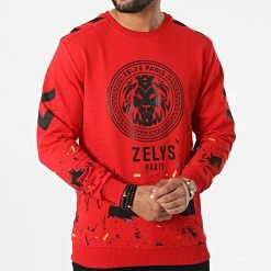 Coupon 🎁 Sweat Crewneck Tek Rouge de Zelys Paris 🔔 8 Coupon 🎁 Sweat Crewneck Tek Rouge de Zelys Paris 🔔 -Zelys Paris Soldes Boutique zelys paris 332470 TEK RED 20220816T123816 03