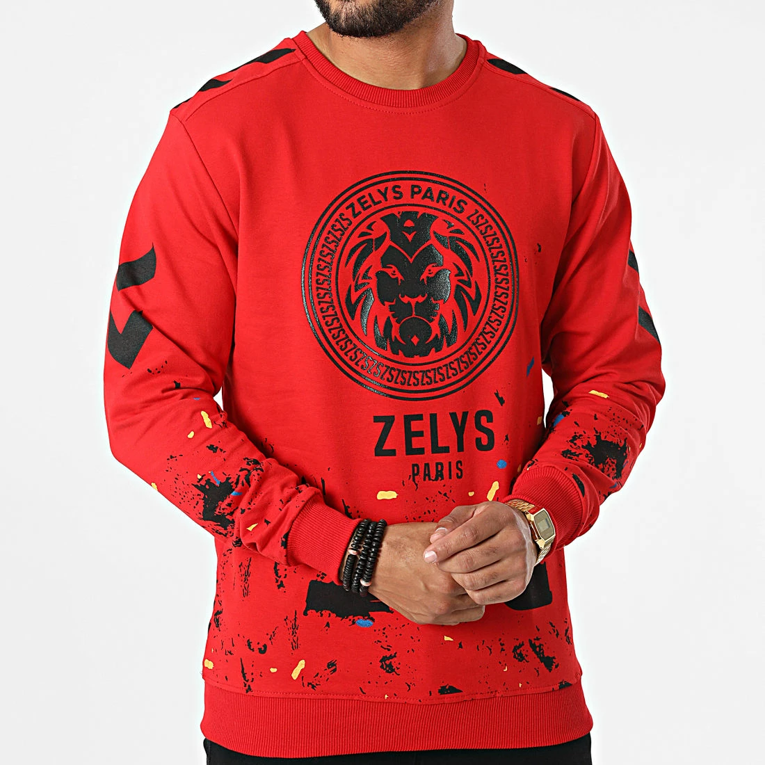 Coupon 🎁 Sweat Crewneck Tek Rouge de Zelys Paris 🔔 5 Coupon 🎁 Sweat Crewneck Tek Rouge de Zelys Paris 🔔 – Image 3