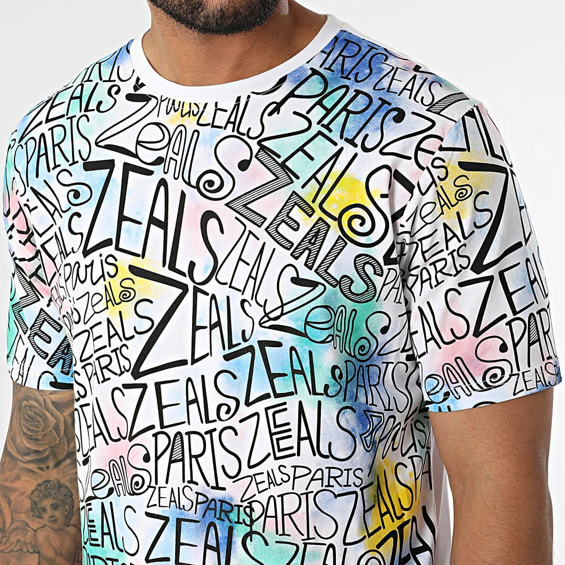 De gros 👍 Tee 👕 Shirt Capri Blanc de Zelys Paris 🥰 4 De gros 👍 Tee 👕 Shirt Capri Blanc de Zelys Paris 🥰 – Image 2