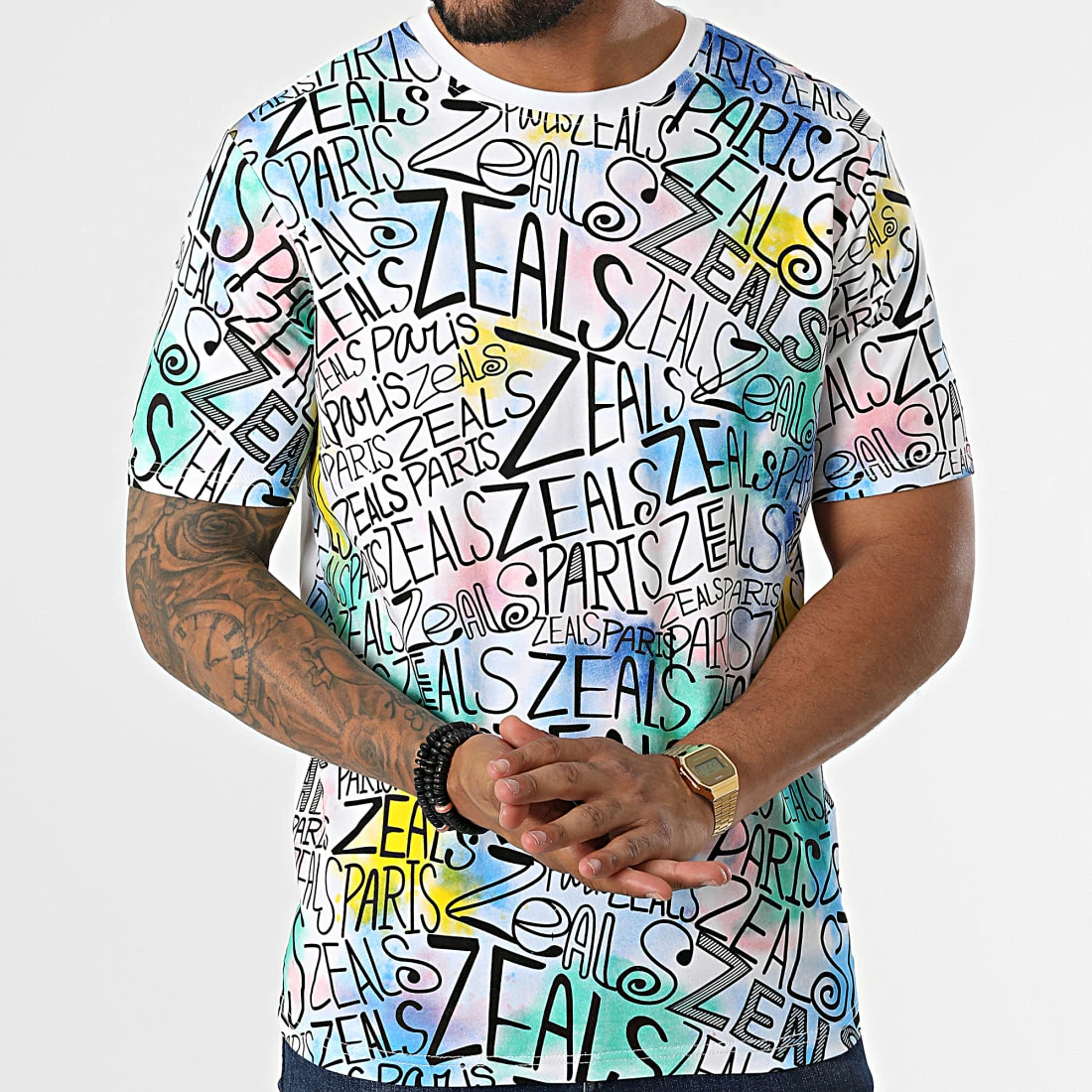 De gros 👍 Tee 👕 Shirt Capri Blanc de Zelys Paris 🥰 5 De gros 👍 Tee 👕 Shirt Capri Blanc de Zelys Paris 🥰 – Image 3