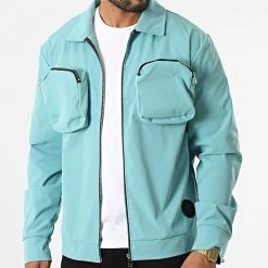 Meilleur prix 😉 Veste Zippée Epodo Bleu de Zelys Paris 🛒 -Zelys Paris Soldes Boutique zelys paris 332486 EPODO VERT 20220816T144747 03
