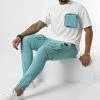 Acheter 💯 Ensemble Tee 👕 Shirt Et Pantalon Cargo Podo Blanc Bleu de Zelys Paris 😉 2 Acheter 💯 Ensemble Tee 👕 Shirt Et Pantalon Cargo Podo Blanc Bleu de Zelys Paris 😉 -Zelys Paris Soldes Boutique zelys paris 332509 PODO WHITE POCHE VERT 20220812T144902 01