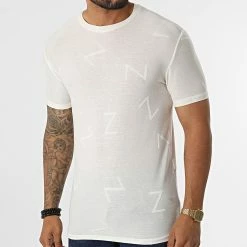 Bon marché ✔️ Tee 👚 Shirt RPI Beige de Zelys Paris ❤️