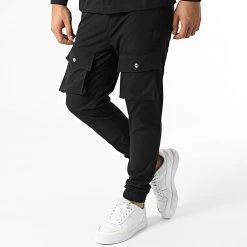 Remise 👍 Ensemble Veste Et Pantalon Cargo Lva Noir de Zelys Paris 😀 -Zelys Paris Soldes Boutique zelys paris 335219 LVA BLACK 20220906T143202 04