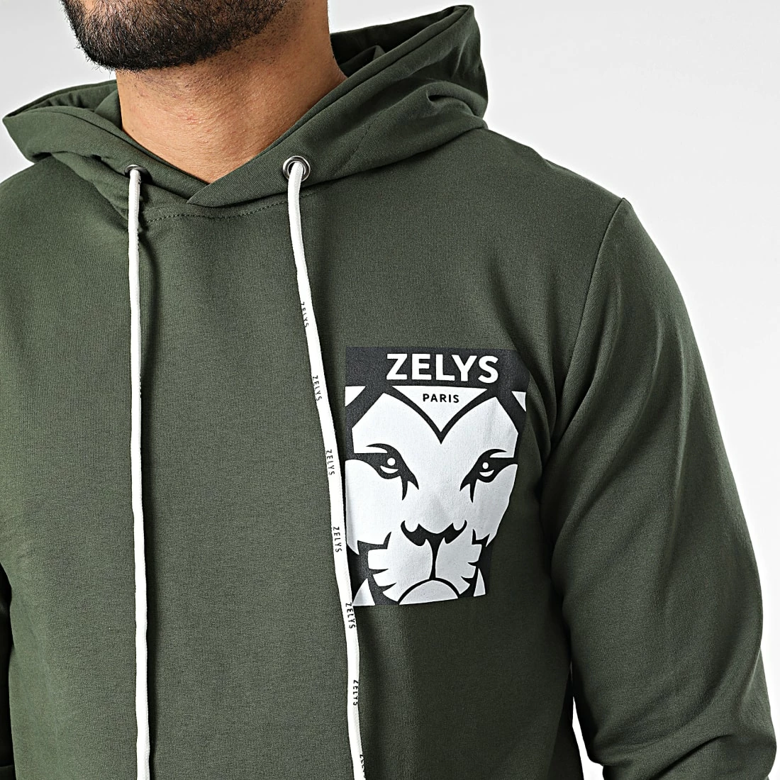 Top 10 👍 Ensemble Sweat Capuche Et Pantalon Jogging Vista Vert Kaki de Zelys Paris ⭐ 4 Top 10 👍 Ensemble Sweat Capuche Et Pantalon Jogging Vista Vert Kaki de Zelys Paris ⭐ – Image 2