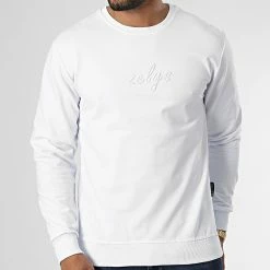 Vente flash ⭐ Sweat Crewneck Rnica Blanc de Zelys Paris 🥰 -Zelys Paris Soldes Boutique zelys paris 335229 RNICA WHITE 20220902T160958 03